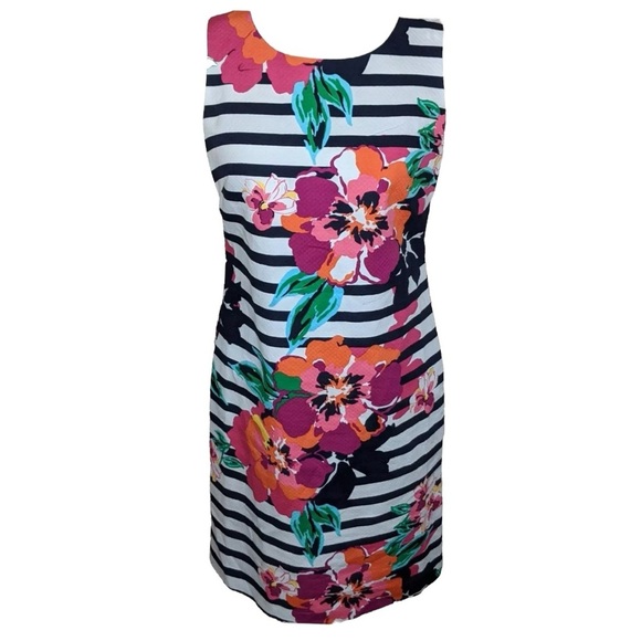 Talbots Dresses & Skirts - Talbots dress, size 16, Blue, White & Pink, NWT
